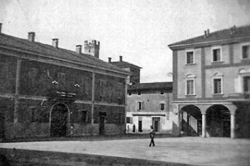 Vespolate - Piazza Martiri Libertà (anni '40)